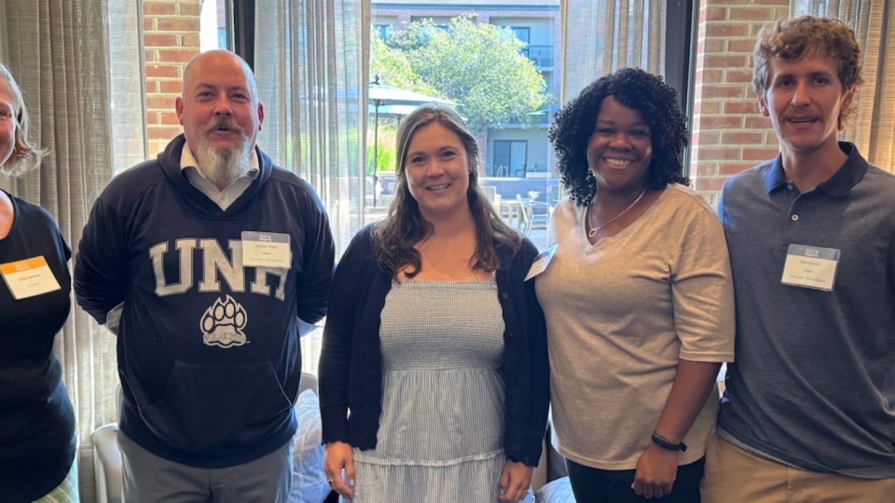 Collins Middle School educators who received Investigating History Magnify Grants